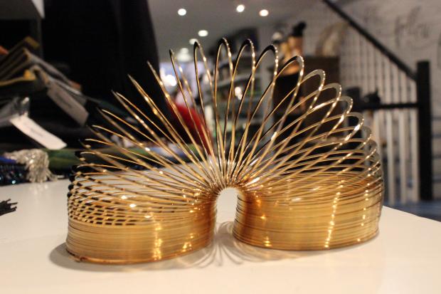 Gold-plated Slinky