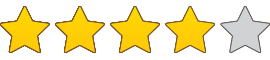 3.75 rating stars