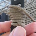 Continue paracord wrapping all the way to the top