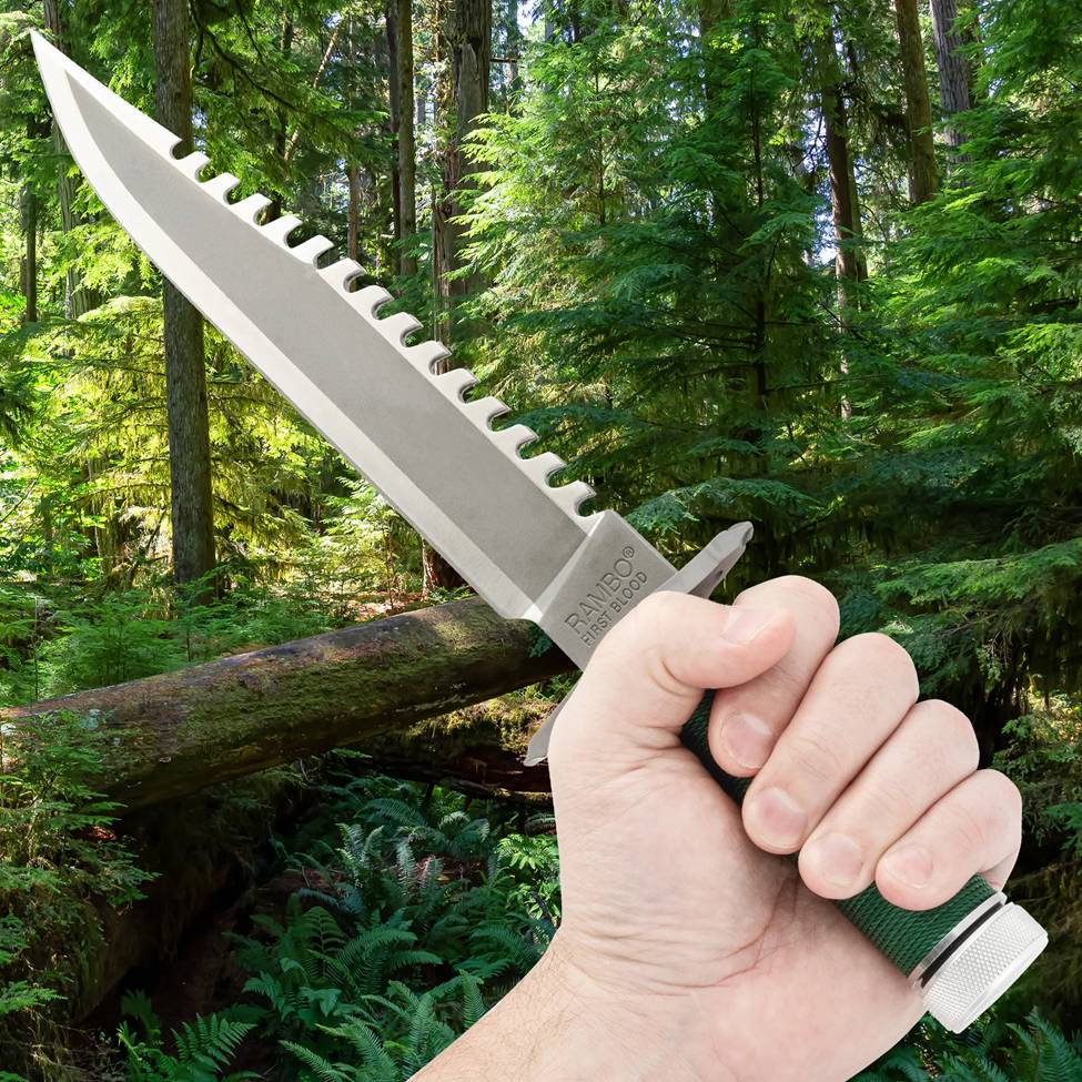 Rambo knife occupies