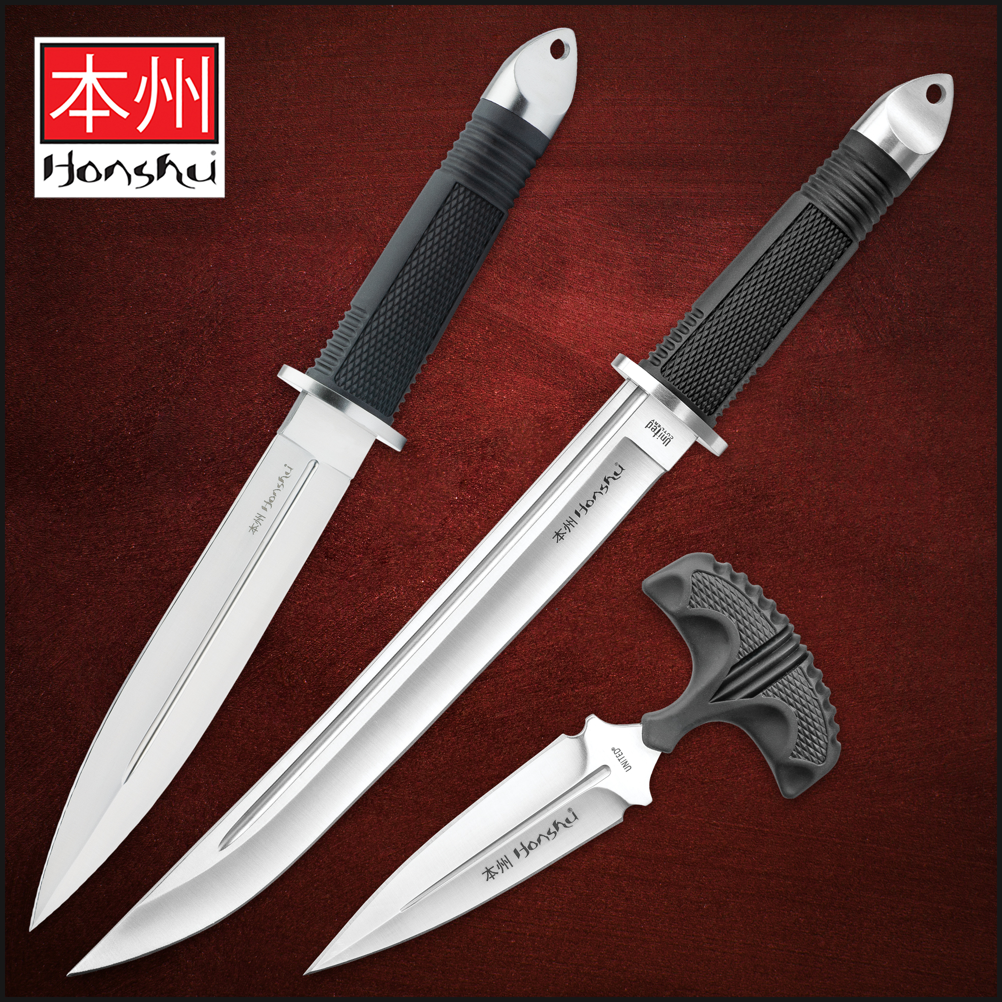 Honshu Dagger Knife Kit - Tactical | BUDK Honshu Dagger Knife Kit - Tactical | BUDK