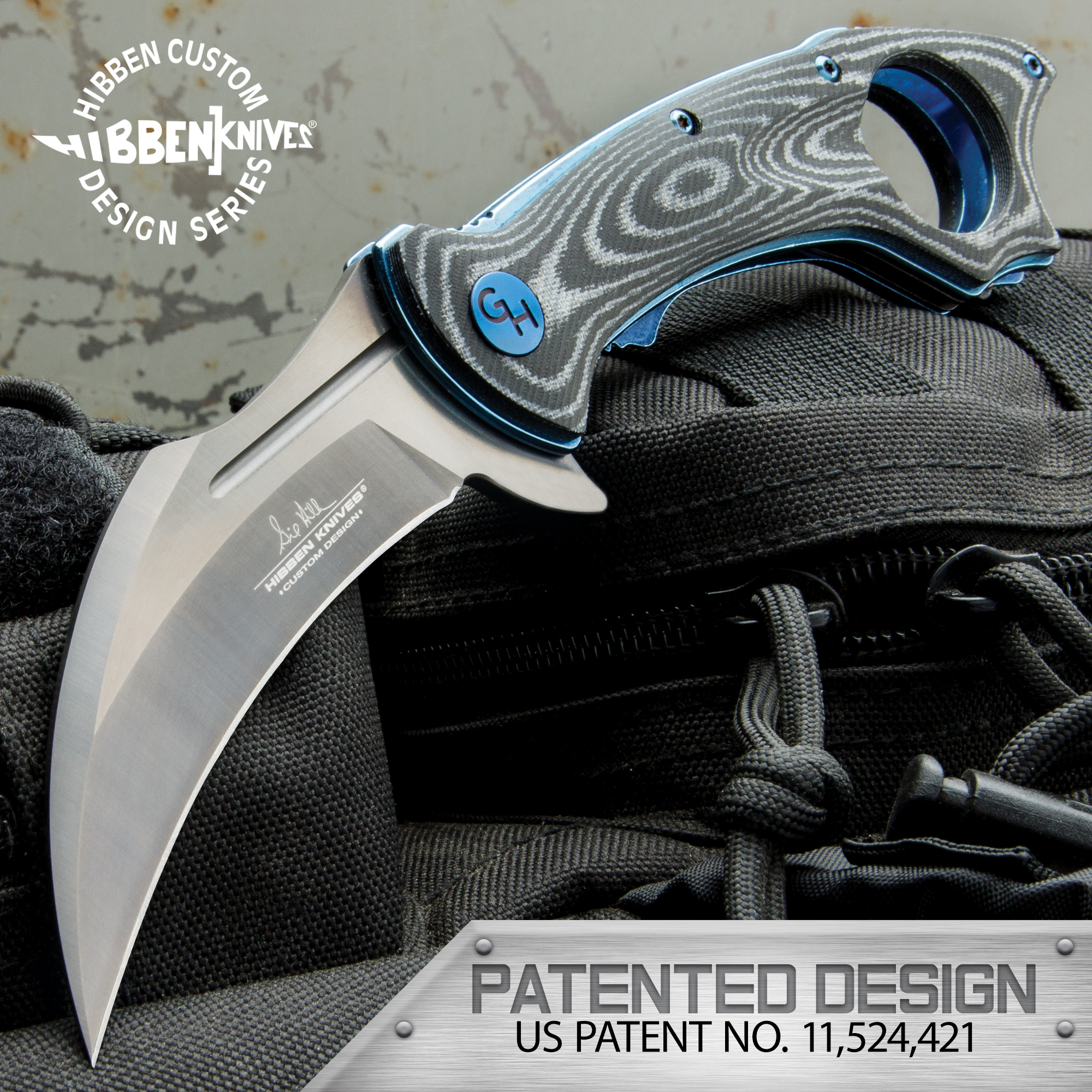 武具 GIL HIBBEN KNIFE WARBIRD FANTASY DAGGER Gil Hibben Warbird Dagger - Signature Edition First