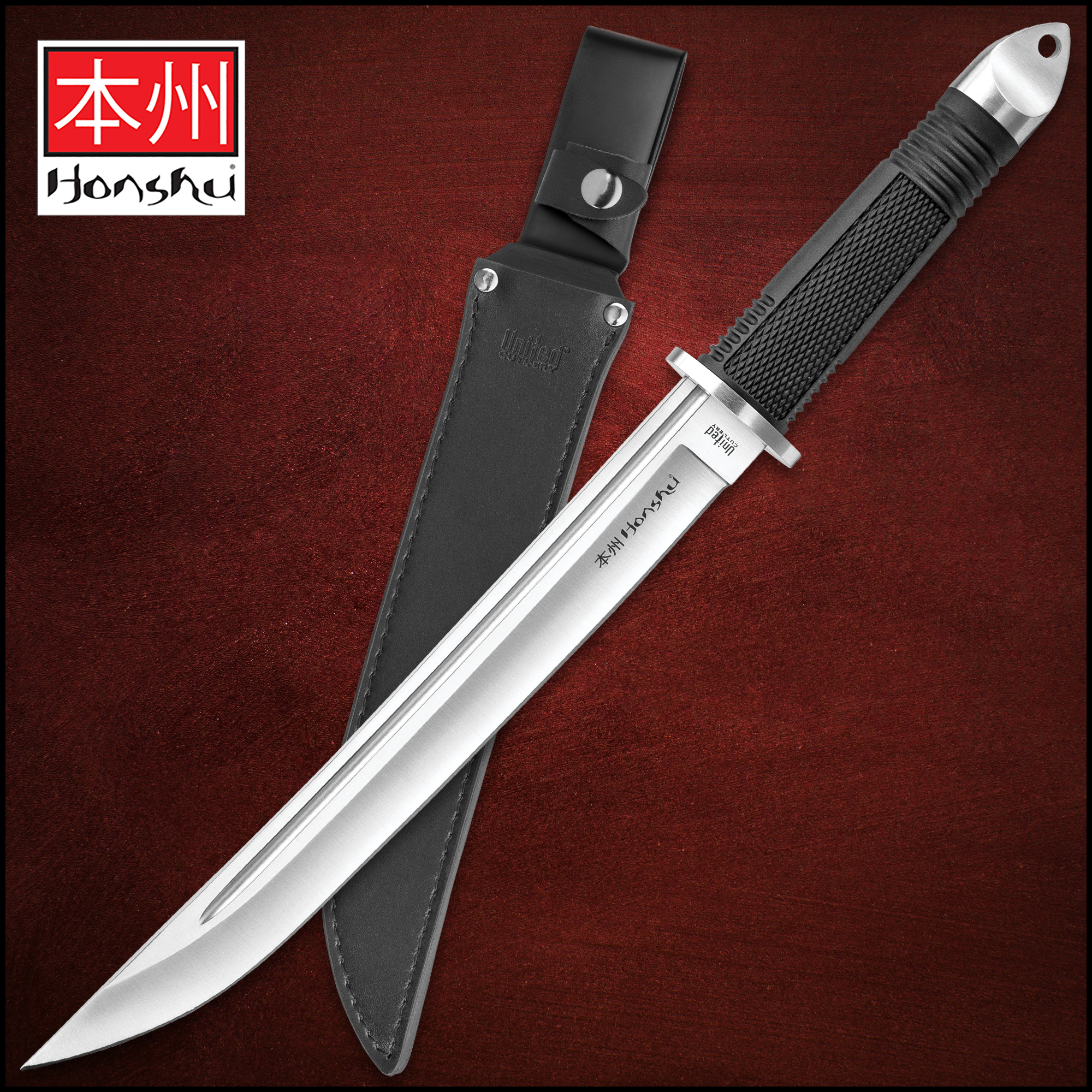 United Cutlery Honshu Tanto Knife And Leather Sheath